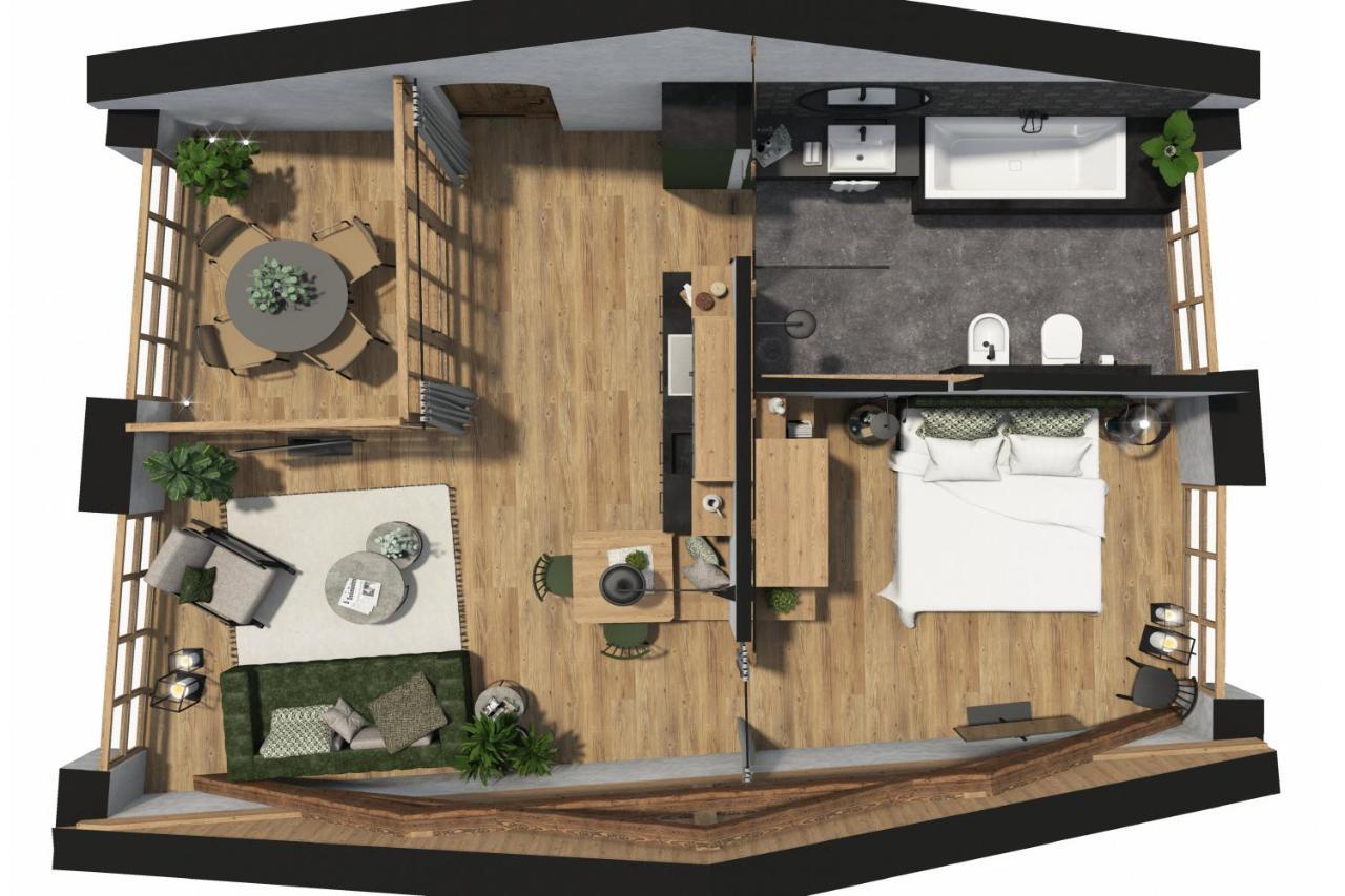 St. Vigilius Modern Historic Apartments 纳利斯 外观 照片