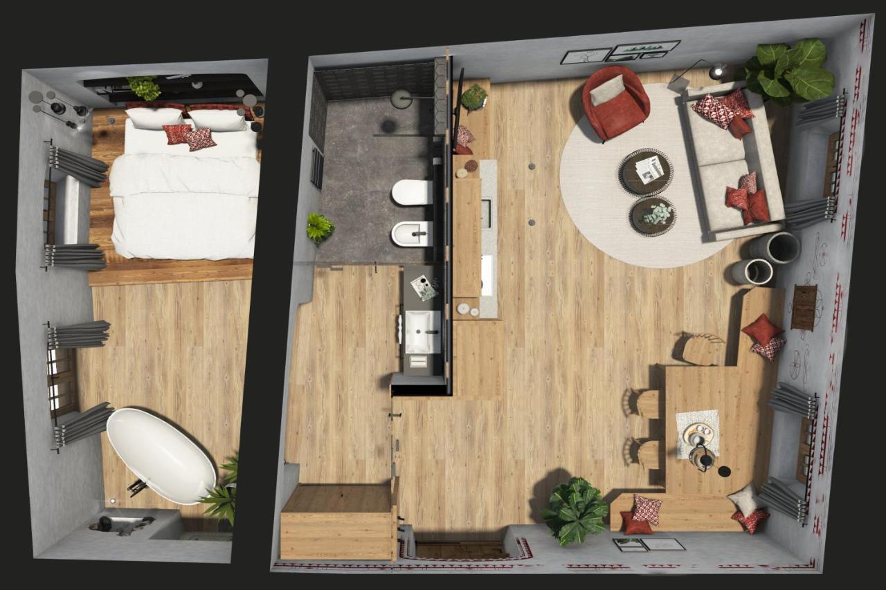 St. Vigilius Modern Historic Apartments 纳利斯 外观 照片